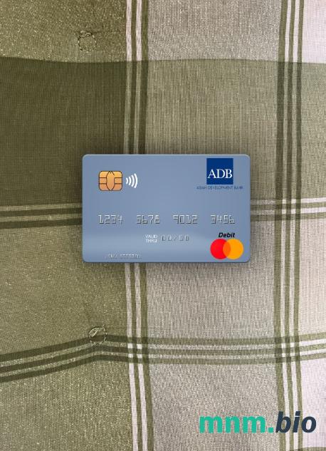Palau ADB bank wygląd zdjęcia mastercard skan PSD + zdjęcie